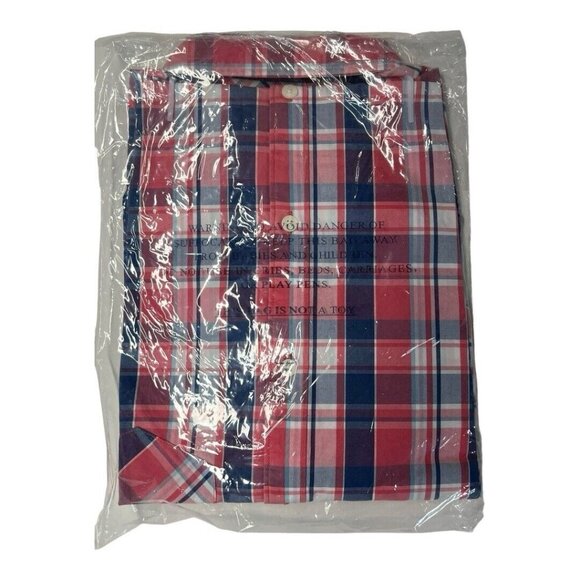 UNTUCKit Womens Laconda Plaid Button Front Shirt~Size 6 Regular Fit~Pink L14 35 - Picture 6 of 7